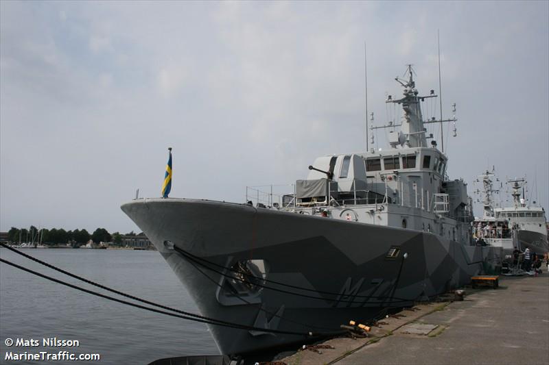 SWEDISH WARSHIP M74
